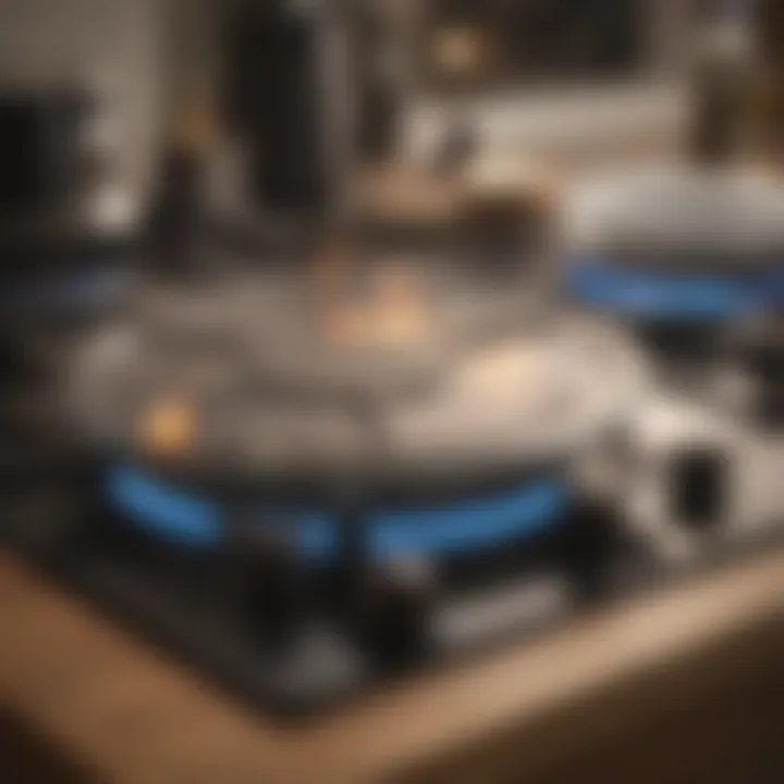 Comparison of different stove top materials