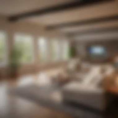 Understanding Room Shapes for Accurate Measurement Diagram showing different shapes of rooms with measurement annotations