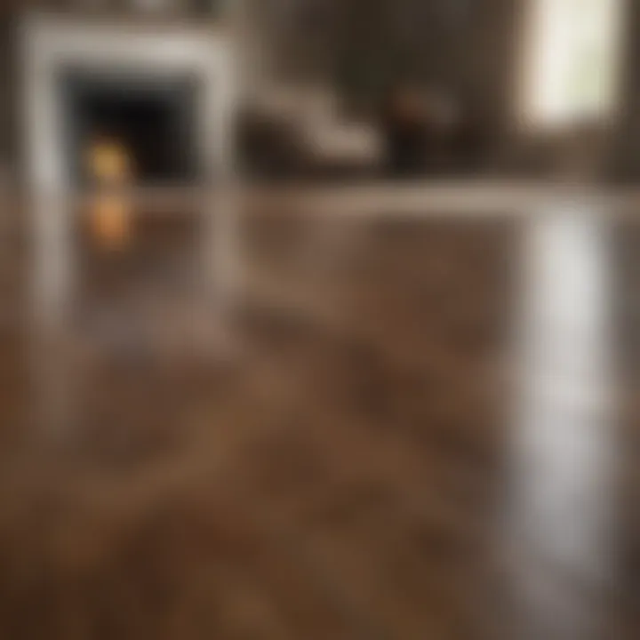 Routine care for hardwood floors