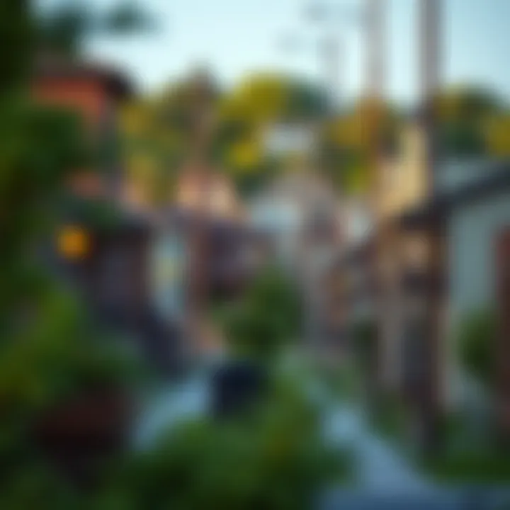 A diverse neighborhood with affordable housing options