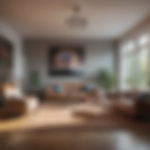 A thoughtfully organized living space to symbolize independence