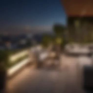 Stunning Rooftop Terrace at Norma Triangle Rooftop terrace offering panoramic views of the city