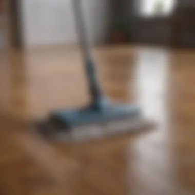 Proper technique for mopping laminate floors