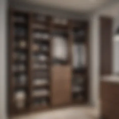 Maximizing Vertical Space in Small Closets Maximized vertical storage with stylish bins and shelves