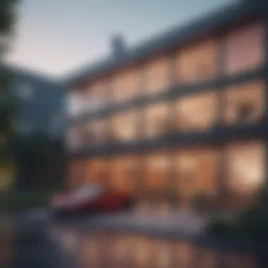 Emerging Startups in PropTech A vibrant startup scene highlighting new companies in the PropTech sector.
