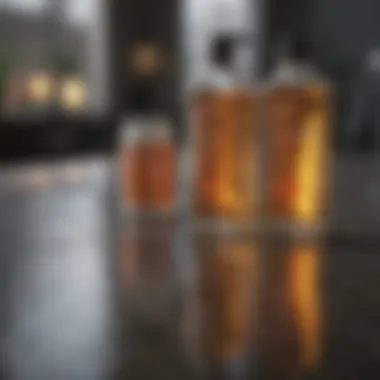 High-quality cleaning materials for glass surfaces