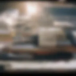 Organized packing materials arranged for relocation