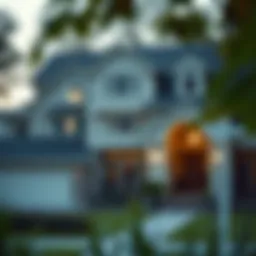 A beautiful suburban house showcasing the appeal of cash purchases