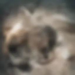 Illustration of a clogged drain with debris