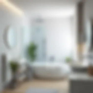 Revitalized Bathroom After Deep Cleaning Fresh and inviting bathroom environment post deep cleaning