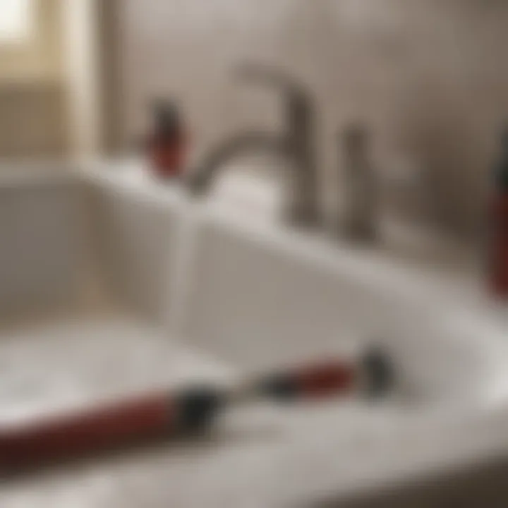 Tools and supplies for DIY plumbing repairs