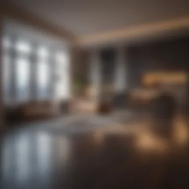 High-End Apartment Amenities A luxurious apartment interior reflecting high-end amenities