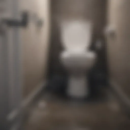 Illustration of toilet drainage mechanics