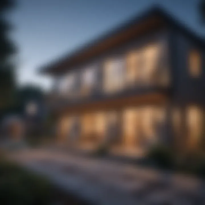 Visual representation of current housing market trends