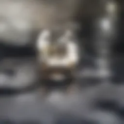 Elegant bedroom set showcasing modern design